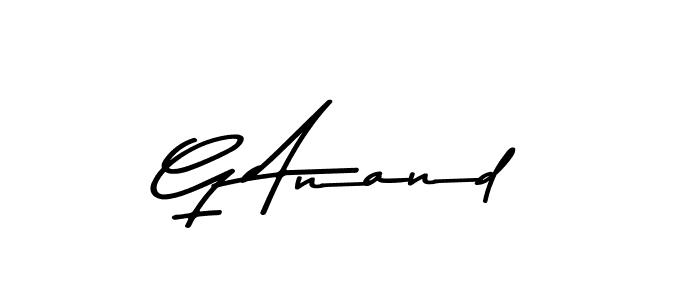 You should practise on your own different ways (Asem Kandis PERSONAL USE) to write your name (G Anand) in signature. don't let someone else do it for you. G Anand signature style 9 images and pictures png