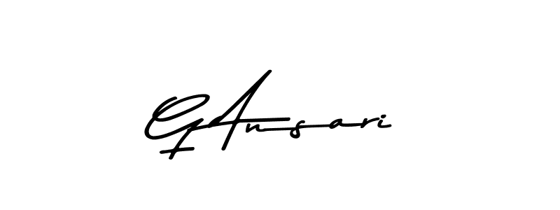 Asem Kandis PERSONAL USE is a professional signature style that is perfect for those who want to add a touch of class to their signature. It is also a great choice for those who want to make their signature more unique. Get G Ansari name to fancy signature for free. G Ansari signature style 9 images and pictures png