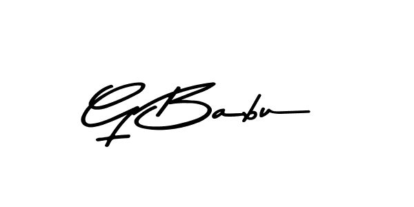 Similarly Asem Kandis PERSONAL USE is the best handwritten signature design. Signature creator online .You can use it as an online autograph creator for name G Babu. G Babu signature style 9 images and pictures png