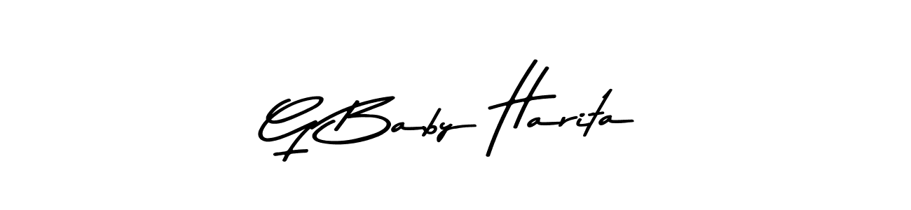 Make a short G Baby Harita signature style. Manage your documents anywhere anytime using Asem Kandis PERSONAL USE. Create and add eSignatures, submit forms, share and send files easily. G Baby Harita signature style 9 images and pictures png