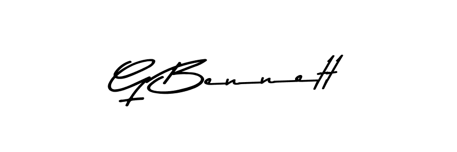 This is the best signature style for the G Bennett name. Also you like these signature font (Asem Kandis PERSONAL USE). Mix name signature. G Bennett signature style 9 images and pictures png