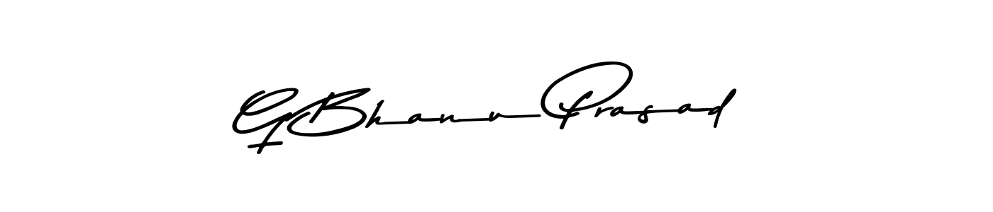 G Bhanu Prasad stylish signature style. Best Handwritten Sign (Asem Kandis PERSONAL USE) for my name. Handwritten Signature Collection Ideas for my name G Bhanu Prasad. G Bhanu Prasad signature style 9 images and pictures png