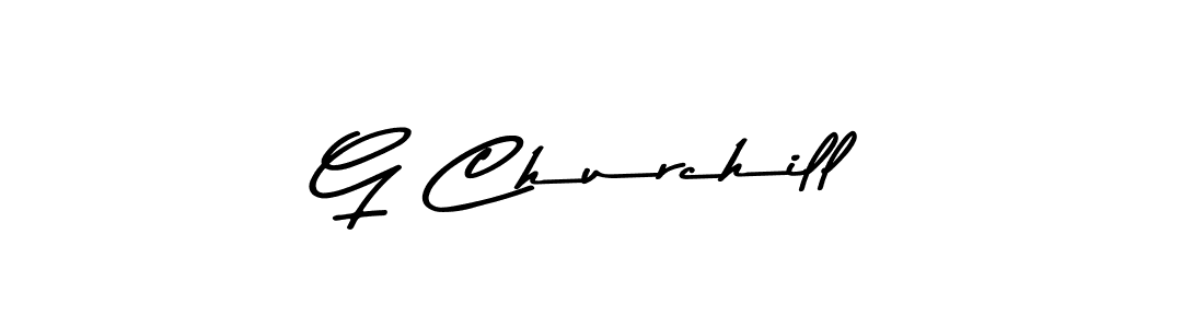 Make a beautiful signature design for name G Churchill. With this signature (Asem Kandis PERSONAL USE) style, you can create a handwritten signature for free. G Churchill signature style 9 images and pictures png