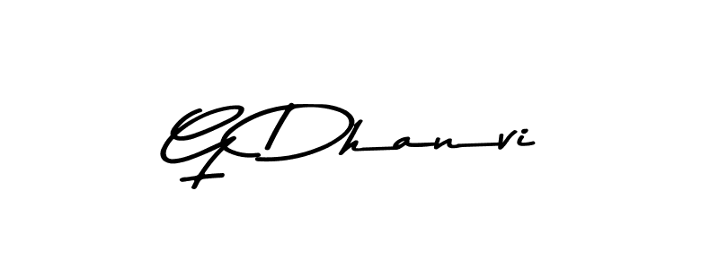 Also we have G Dhanvi name is the best signature style. Create professional handwritten signature collection using Asem Kandis PERSONAL USE autograph style. G Dhanvi signature style 9 images and pictures png