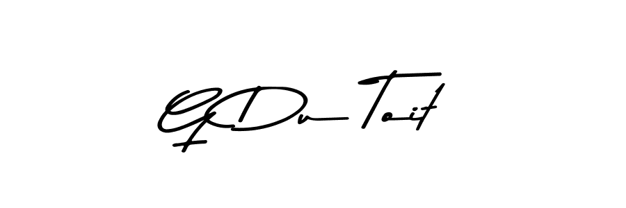 Use a signature maker to create a handwritten signature online. With this signature software, you can design (Asem Kandis PERSONAL USE) your own signature for name G Du Toit. G Du Toit signature style 9 images and pictures png