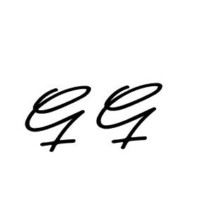 How to Draw G G signature style? Asem Kandis PERSONAL USE is a latest design signature styles for name G G. G G signature style 9 images and pictures png