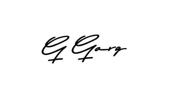 Use a signature maker to create a handwritten signature online. With this signature software, you can design (Asem Kandis PERSONAL USE) your own signature for name G Garg. G Garg signature style 9 images and pictures png