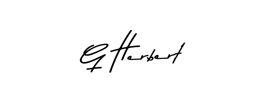 Asem Kandis PERSONAL USE is a professional signature style that is perfect for those who want to add a touch of class to their signature. It is also a great choice for those who want to make their signature more unique. Get G Herbert name to fancy signature for free. G Herbert signature style 9 images and pictures png