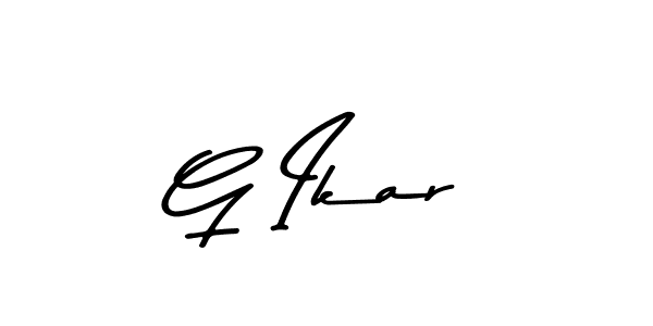 Similarly Asem Kandis PERSONAL USE is the best handwritten signature design. Signature creator online .You can use it as an online autograph creator for name G Ikar. G Ikar signature style 9 images and pictures png