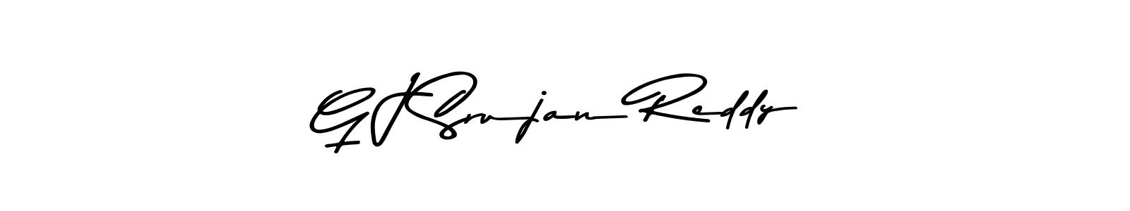 G J Srujan Reddy stylish signature style. Best Handwritten Sign (Asem Kandis PERSONAL USE) for my name. Handwritten Signature Collection Ideas for my name G J Srujan Reddy. G J Srujan Reddy signature style 9 images and pictures png