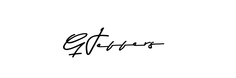 Also we have G Jeffers name is the best signature style. Create professional handwritten signature collection using Asem Kandis PERSONAL USE autograph style. G Jeffers signature style 9 images and pictures png