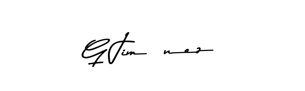 This is the best signature style for the G Jiménez name. Also you like these signature font (Asem Kandis PERSONAL USE). Mix name signature. G Jiménez signature style 9 images and pictures png