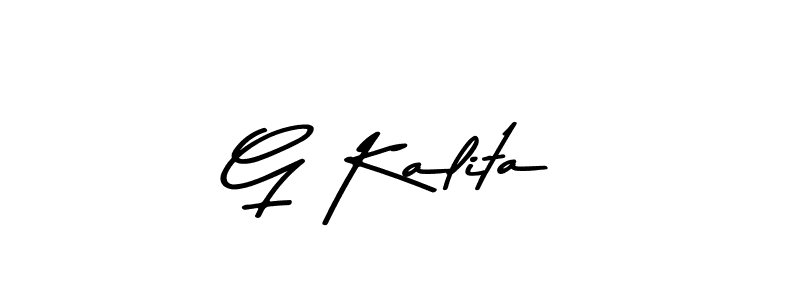 G Kalita stylish signature style. Best Handwritten Sign (Asem Kandis PERSONAL USE) for my name. Handwritten Signature Collection Ideas for my name G Kalita. G Kalita signature style 9 images and pictures png