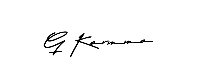 Also we have G Karmma name is the best signature style. Create professional handwritten signature collection using Asem Kandis PERSONAL USE autograph style. G Karmma signature style 9 images and pictures png