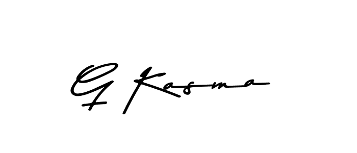 How to make G Kasma name signature. Use Asem Kandis PERSONAL USE style for creating short signs online. This is the latest handwritten sign. G Kasma signature style 9 images and pictures png