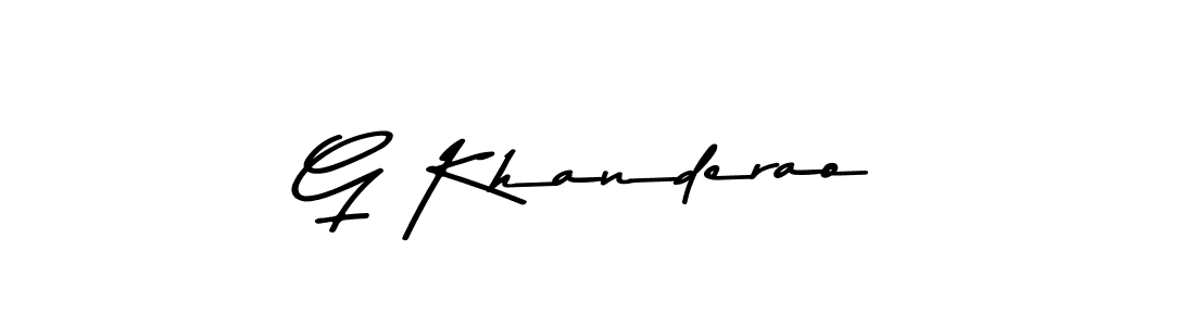 Make a short G Khanderao signature style. Manage your documents anywhere anytime using Asem Kandis PERSONAL USE. Create and add eSignatures, submit forms, share and send files easily. G Khanderao signature style 9 images and pictures png