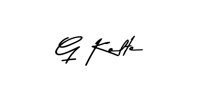if you are searching for the best signature style for your name G Kolte. so please give up your signature search. here we have designed multiple signature styles  using Asem Kandis PERSONAL USE. G Kolte signature style 9 images and pictures png