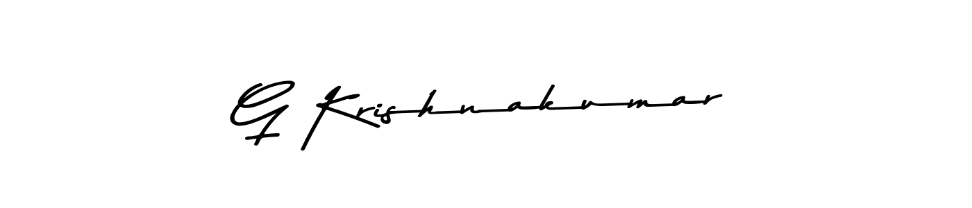 Also we have G Krishnakumar name is the best signature style. Create professional handwritten signature collection using Asem Kandis PERSONAL USE autograph style. G Krishnakumar signature style 9 images and pictures png