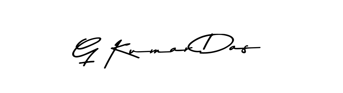 Use a signature maker to create a handwritten signature online. With this signature software, you can design (Asem Kandis PERSONAL USE) your own signature for name G Kumar Das. G Kumar Das signature style 9 images and pictures png