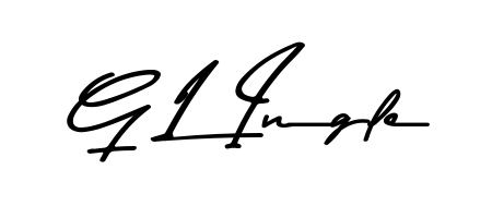 Get an exclusive digital autograph for G L Ingle. The Asem Kandis PERSONAL USE typeface captures the charm of real penmanship on paper. G L Ingle signature style 9 images and pictures png