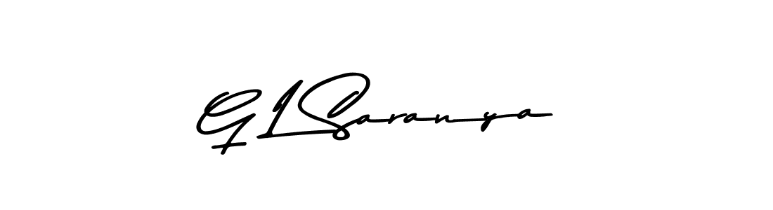 Asem Kandis PERSONAL USE is a professional signature style that is perfect for those who want to add a touch of class to their signature. It is also a great choice for those who want to make their signature more unique. Get G L Saranya name to fancy signature for free. G L Saranya signature style 9 images and pictures png