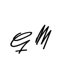 Also we have G M name is the best signature style. Create professional handwritten signature collection using Asem Kandis PERSONAL USE autograph style. G M signature style 9 images and pictures png