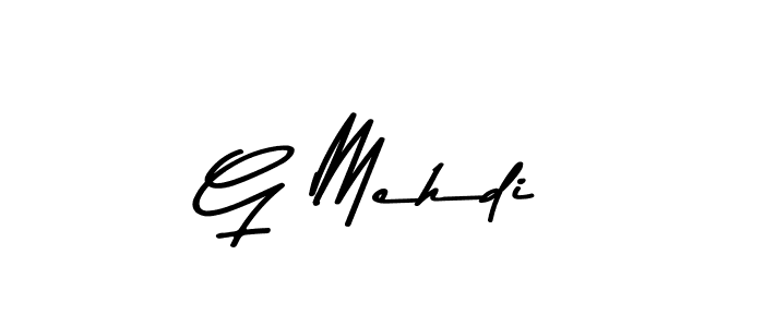 You should practise on your own different ways (Asem Kandis PERSONAL USE) to write your name (G Mehdi) in signature. don't let someone else do it for you. G Mehdi signature style 9 images and pictures png