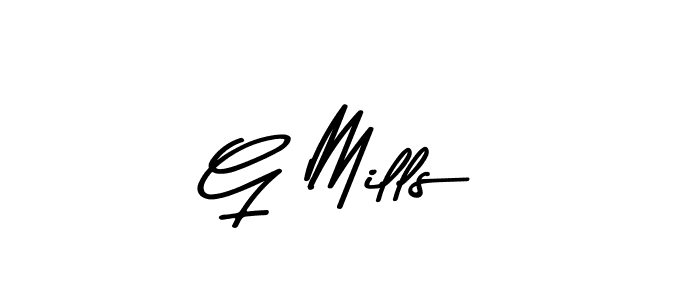 Also You can easily find your signature by using the search form. We will create G Mills name handwritten signature images for you free of cost using Asem Kandis PERSONAL USE sign style. G Mills signature style 9 images and pictures png