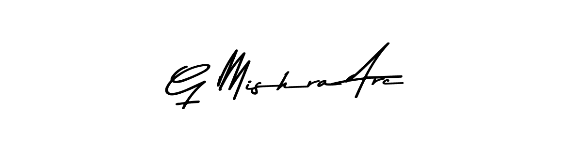 Asem Kandis PERSONAL USE is a professional signature style that is perfect for those who want to add a touch of class to their signature. It is also a great choice for those who want to make their signature more unique. Get G Mishra Arc name to fancy signature for free. G Mishra Arc signature style 9 images and pictures png