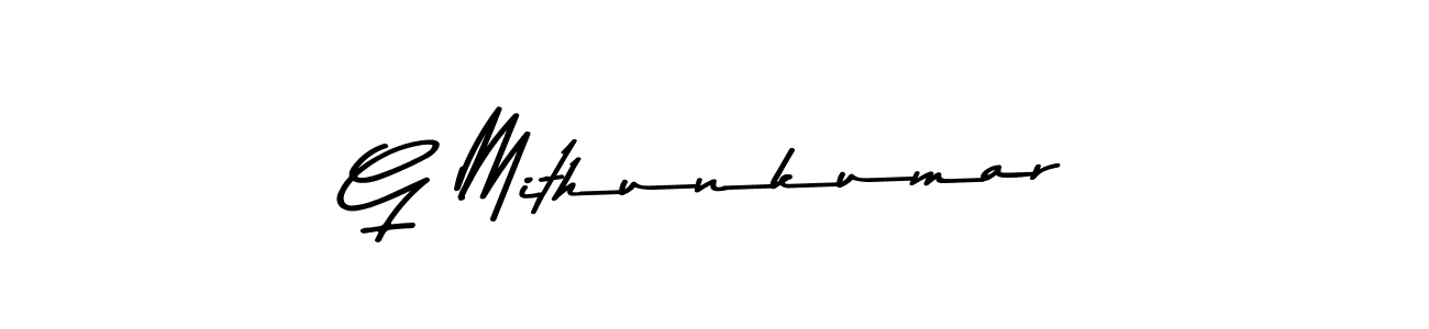if you are searching for the best signature style for your name G Mithunkumar. so please give up your signature search. here we have designed multiple signature styles  using Asem Kandis PERSONAL USE. G Mithunkumar signature style 9 images and pictures png