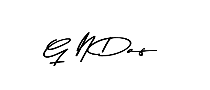 G N Das stylish signature style. Best Handwritten Sign (Asem Kandis PERSONAL USE) for my name. Handwritten Signature Collection Ideas for my name G N Das. G N Das signature style 9 images and pictures png