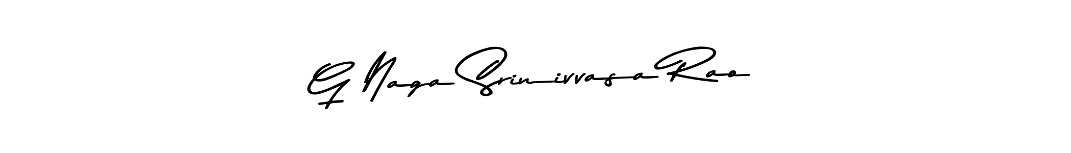 Design your own signature with our free online signature maker. With this signature software, you can create a handwritten (Asem Kandis PERSONAL USE) signature for name G Naga Srinivvasa Rao. G Naga Srinivvasa Rao signature style 9 images and pictures png