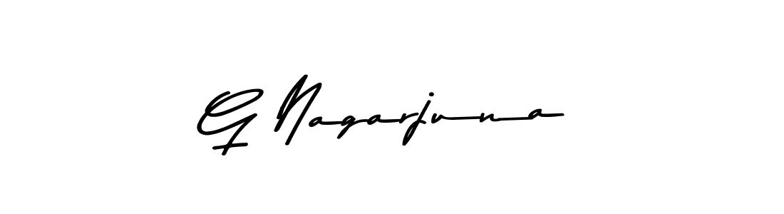 Use a signature maker to create a handwritten signature online. With this signature software, you can design (Asem Kandis PERSONAL USE) your own signature for name G Nagarjuna. G Nagarjuna signature style 9 images and pictures png