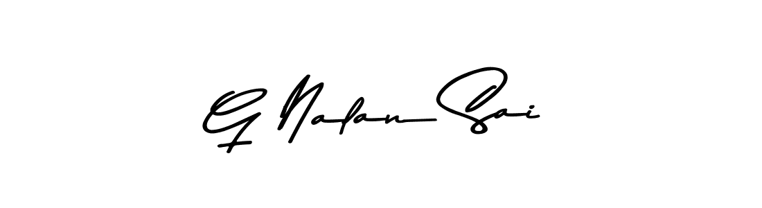 G Nalan Sai stylish signature style. Best Handwritten Sign (Asem Kandis PERSONAL USE) for my name. Handwritten Signature Collection Ideas for my name G Nalan Sai. G Nalan Sai signature style 9 images and pictures png