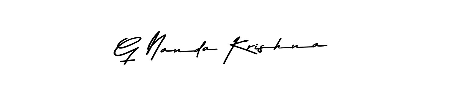 You should practise on your own different ways (Asem Kandis PERSONAL USE) to write your name (G Nanda Krishna) in signature. don't let someone else do it for you. G Nanda Krishna signature style 9 images and pictures png