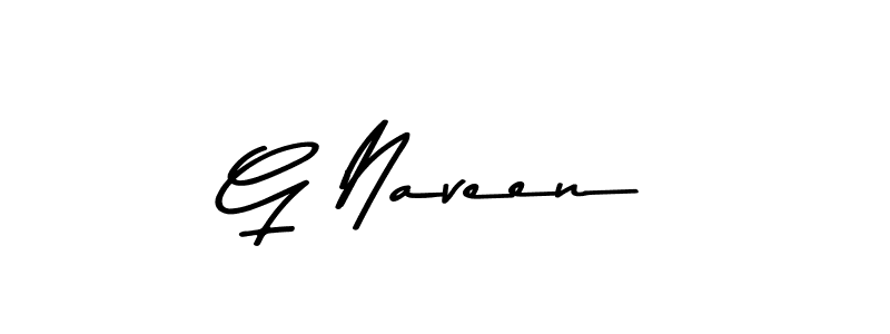 Also we have G Naveen name is the best signature style. Create professional handwritten signature collection using Asem Kandis PERSONAL USE autograph style. G Naveen signature style 9 images and pictures png