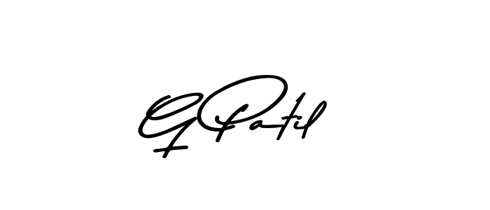 How to make G Patil signature? Asem Kandis PERSONAL USE is a professional autograph style. Create handwritten signature for G Patil name. G Patil signature style 9 images and pictures png