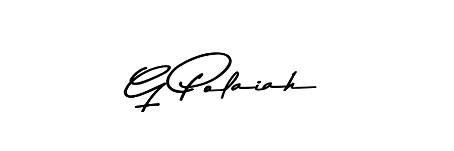 Once you've used our free online signature maker to create your best signature Asem Kandis PERSONAL USE style, it's time to enjoy all of the benefits that G Polaiah name signing documents. G Polaiah signature style 9 images and pictures png