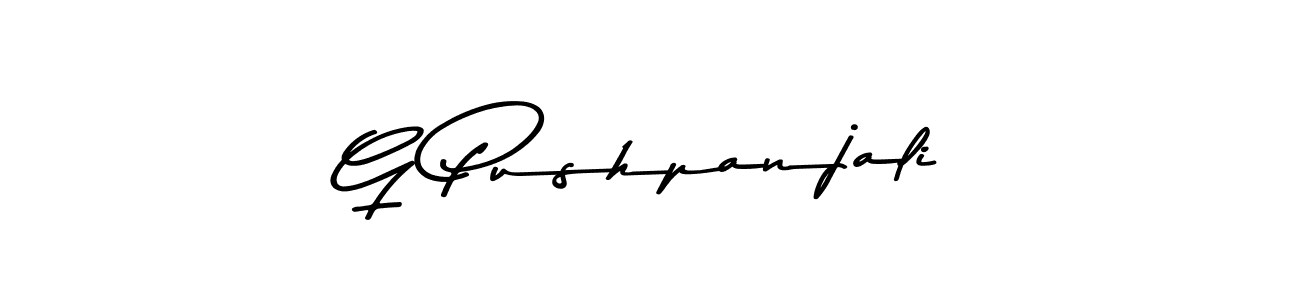 Also we have G Pushpanjali name is the best signature style. Create professional handwritten signature collection using Asem Kandis PERSONAL USE autograph style. G Pushpanjali signature style 9 images and pictures png