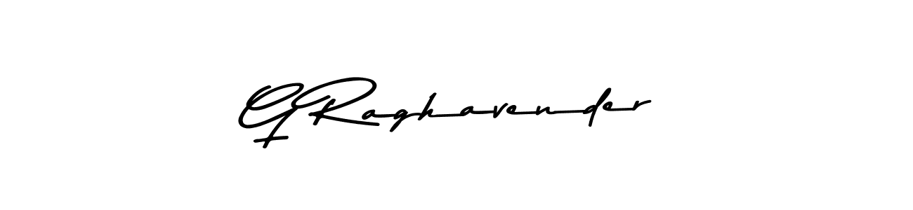 How to make G Raghavender signature? Asem Kandis PERSONAL USE is a professional autograph style. Create handwritten signature for G Raghavender name. G Raghavender signature style 9 images and pictures png