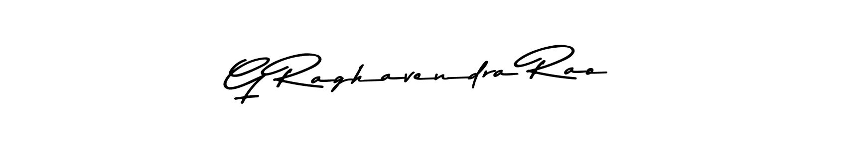 Create a beautiful signature design for name G Raghavendra Rao. With this signature (Asem Kandis PERSONAL USE) fonts, you can make a handwritten signature for free. G Raghavendra Rao signature style 9 images and pictures png