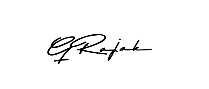 if you are searching for the best signature style for your name G Rajak. so please give up your signature search. here we have designed multiple signature styles  using Asem Kandis PERSONAL USE. G Rajak signature style 9 images and pictures png