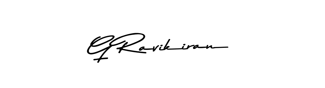 How to make G Ravikiran name signature. Use Asem Kandis PERSONAL USE style for creating short signs online. This is the latest handwritten sign. G Ravikiran signature style 9 images and pictures png