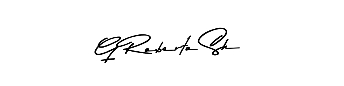 Best and Professional Signature Style for G Roberto Sh. Asem Kandis PERSONAL USE Best Signature Style Collection. G Roberto Sh signature style 9 images and pictures png