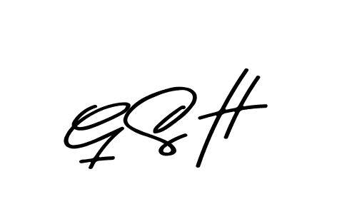 Also You can easily find your signature by using the search form. We will create G S H name handwritten signature images for you free of cost using Asem Kandis PERSONAL USE sign style. G S H signature style 9 images and pictures png
