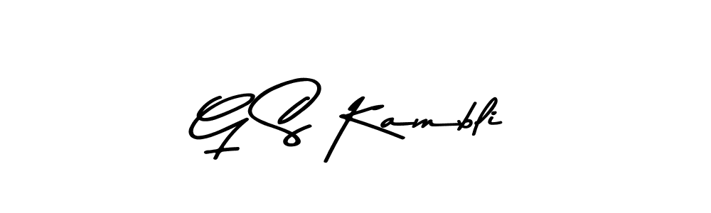 if you are searching for the best signature style for your name G S Kambli. so please give up your signature search. here we have designed multiple signature styles  using Asem Kandis PERSONAL USE. G S Kambli signature style 9 images and pictures png