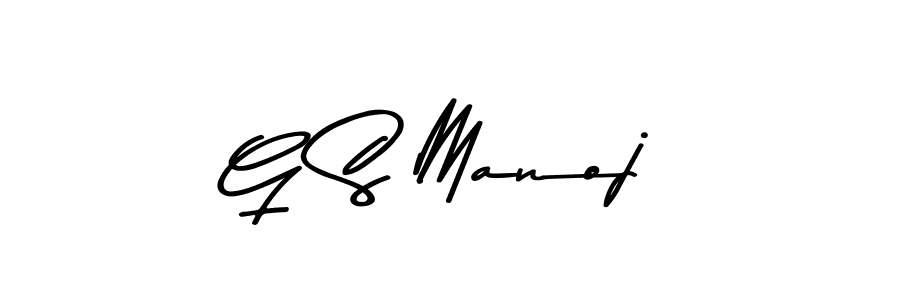 Make a short G S Manoj signature style. Manage your documents anywhere anytime using Asem Kandis PERSONAL USE. Create and add eSignatures, submit forms, share and send files easily. G S Manoj signature style 9 images and pictures png