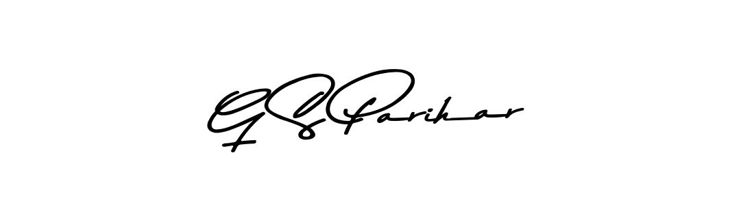 Also You can easily find your signature by using the search form. We will create G S Parihar name handwritten signature images for you free of cost using Asem Kandis PERSONAL USE sign style. G S Parihar signature style 9 images and pictures png