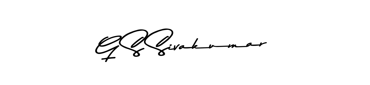 Asem Kandis PERSONAL USE is a professional signature style that is perfect for those who want to add a touch of class to their signature. It is also a great choice for those who want to make their signature more unique. Get G S Sivakumar name to fancy signature for free. G S Sivakumar signature style 9 images and pictures png