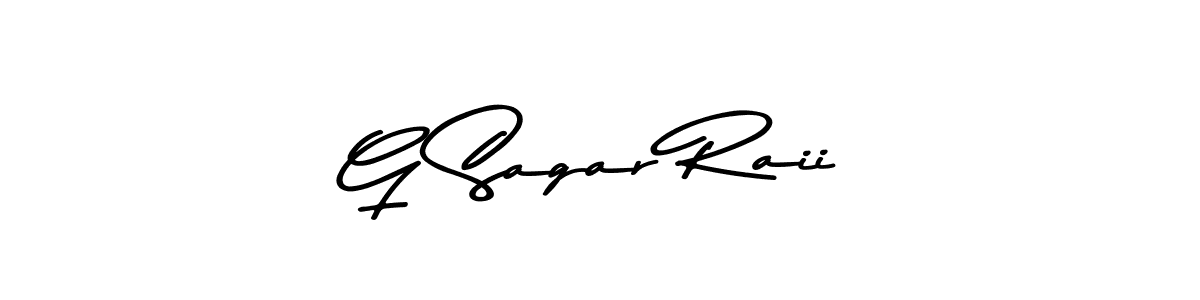 G Sagar Raii stylish signature style. Best Handwritten Sign (Asem Kandis PERSONAL USE) for my name. Handwritten Signature Collection Ideas for my name G Sagar Raii. G Sagar Raii signature style 9 images and pictures png